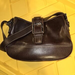 Coach purse brown leather
